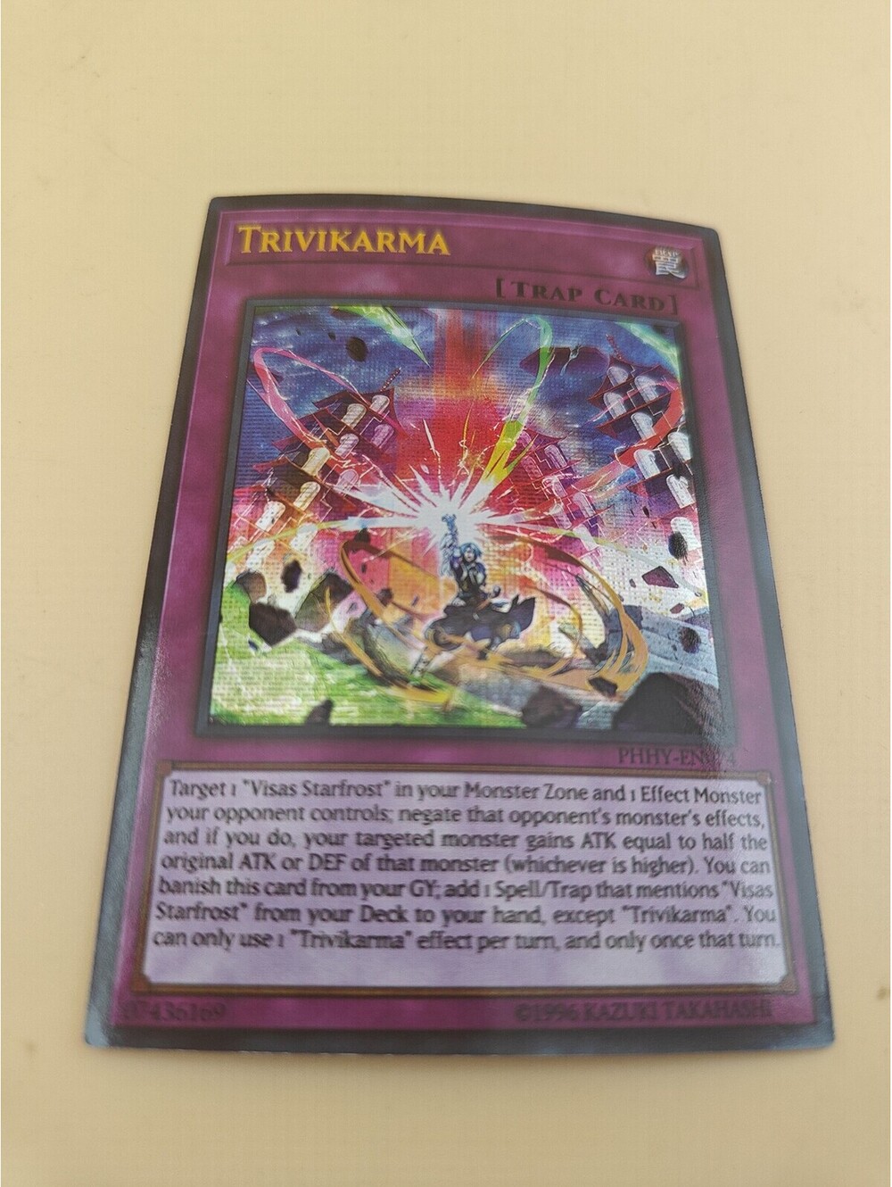 Yu-Gi-Oh! Trivikarma PHHY-EN074 Ultra Rare 1st Edition NM